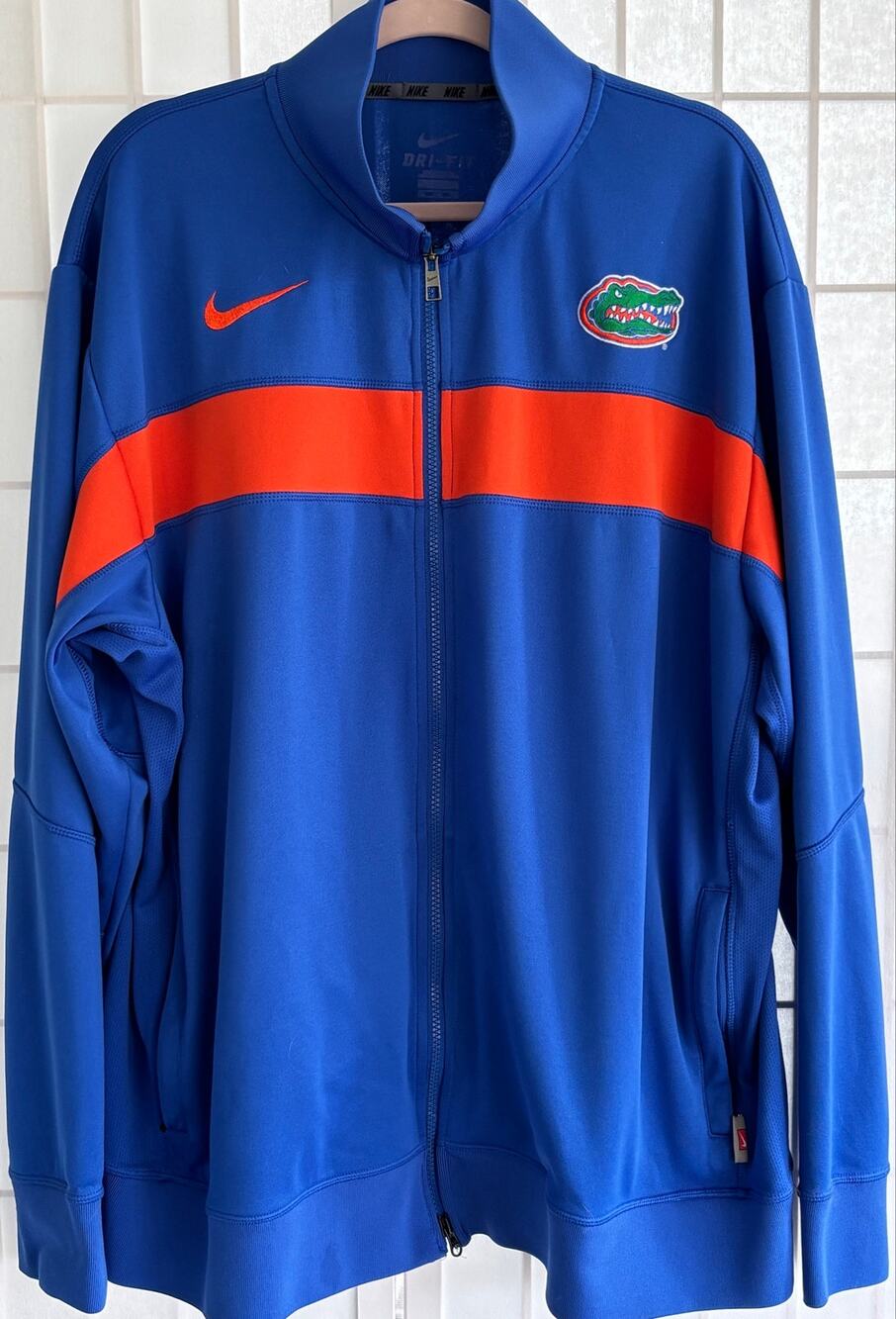 Nike Florida Gators Jacket Mens XXL Dri-FIT Full Zip Track NCAA Football